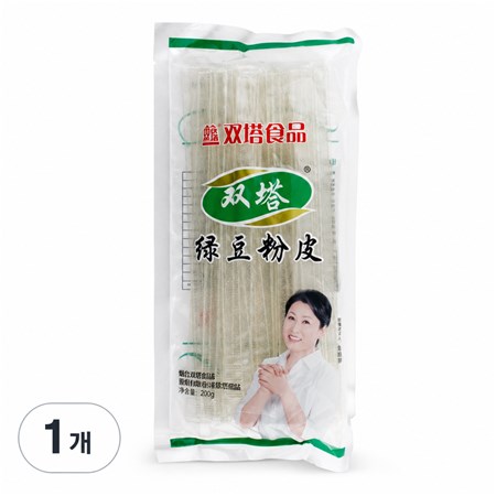 双塔 쌍탑 녹두분피 200g 건면 중화요리 냉채재료