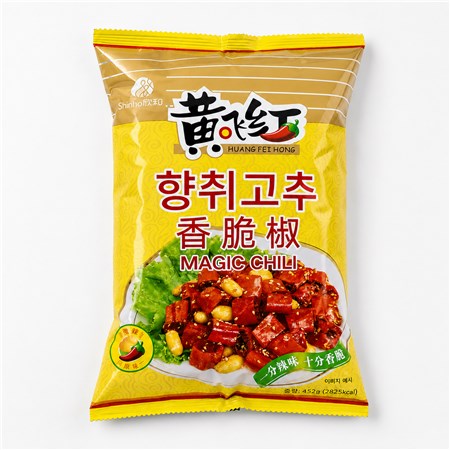 황비홍 향취고추 452g 중국 고추과자 매운스낵 Magic Chili