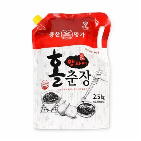 중찬명가 양파 홀춘장 2.5kg 업소용 짜장 이미지