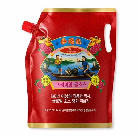 이금기 프리미엄 굴소스 2kg 파우치 업소용 이미지