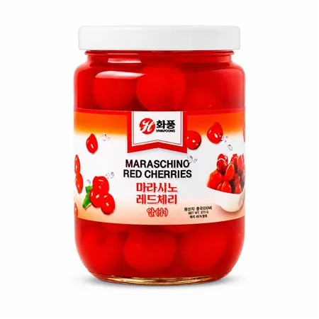 화풍 마라시노 레드체리 꼭지없음 375g 토핑