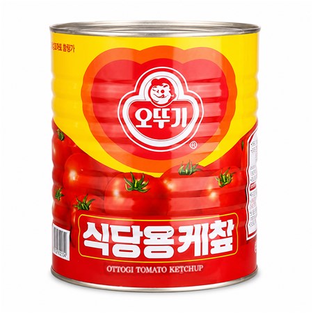 오뚜기 식당용 토마토케찹 3.3kg 업소용 대용량 캔