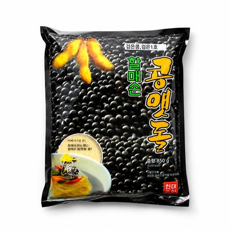 할매손 검은콩가루 냉콩국수용 콩맷돌 850g 국내산