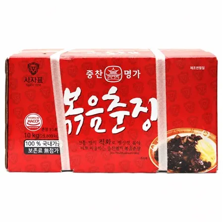 중찬명가 볶음춘장 10kg 사자표 업소용 HACCP 이미지