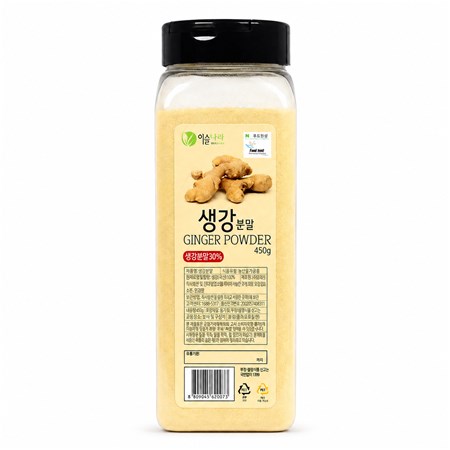 이슬나라 생강분말 450g 복합조미식품 대용량 생강파우더 GINGER POWDER
