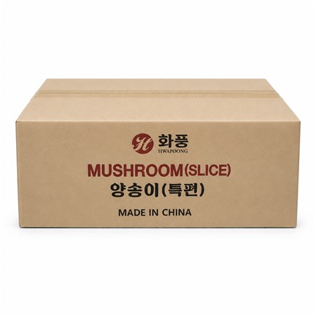 화풍 양송이 통조림 슬라이스 특편 2800g 업소용 대용량