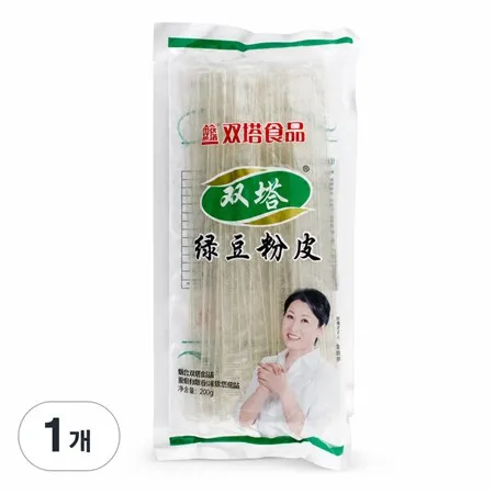 쌍탑 녹두분피 200g 건면 중화요리 냉채재료 이미지