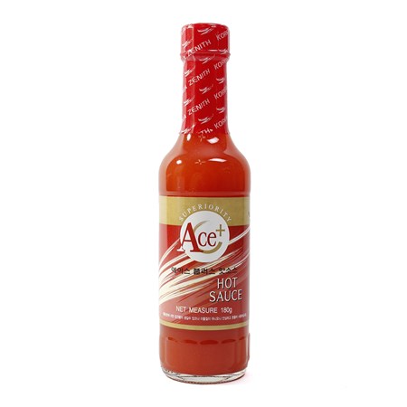 에이스플러스 핫소스 Ace+ Hot Sauce 180g 고추장베이스 한국형핫소스