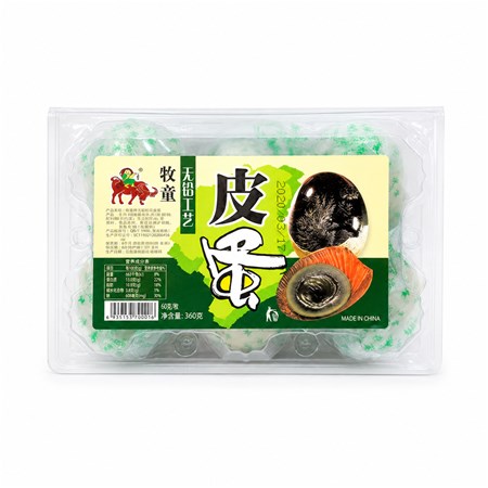 목동 무납 송화피단 360g(60g×6개) 중국 오리알 피단