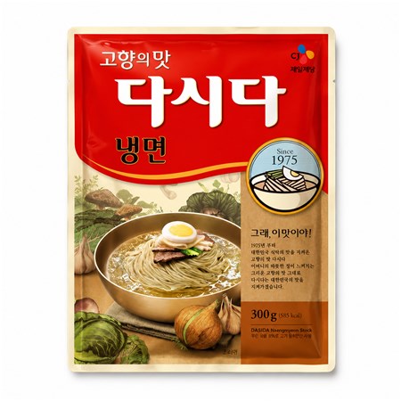 CJ 다시다 냉면 300g 냉면육수 물냉면 비빔냉면 조미료