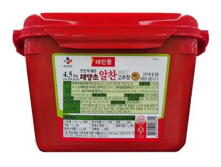 해찬들 태양초 알찬 고추장 4.5kg