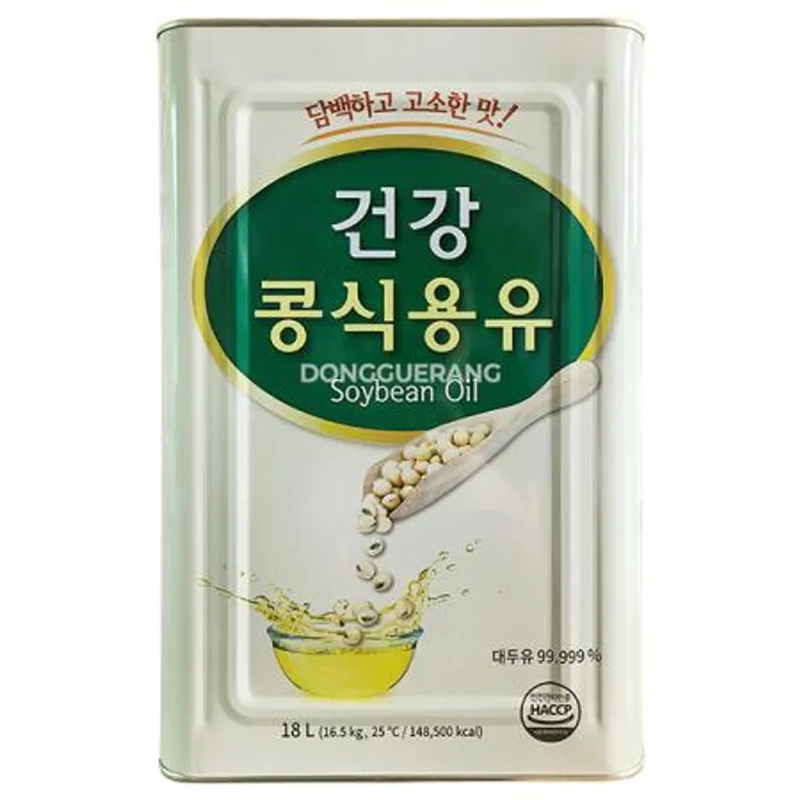 업소용 100% 건강 콩식용유(대두유) 18L 이미지