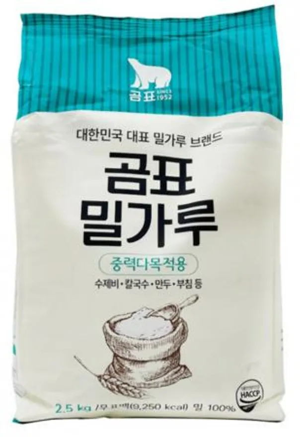 곰표 다목적용 중력 밀가루 2.5kg 이미지