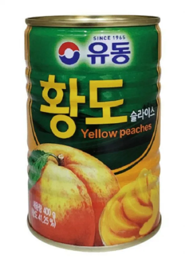 유동 황도캔(슬라이스) 400g 이미지