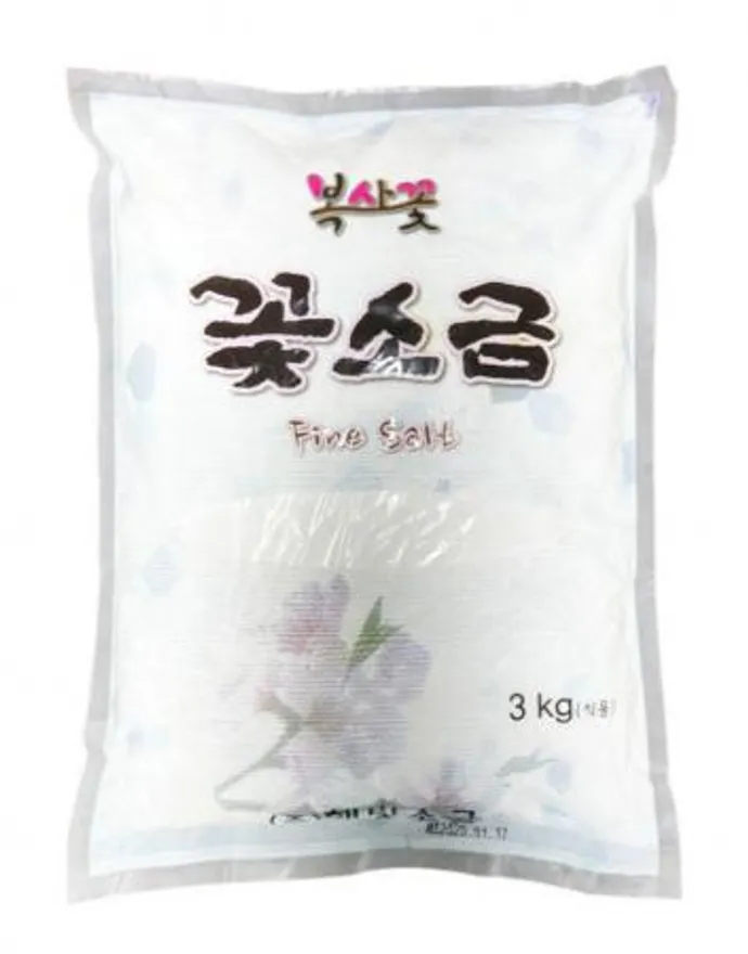 햇빛 복사꽃 꽃소금(수입산) 3kg 이미지
