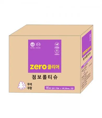 제로클리어 점보롤티슈(170m*16롤)