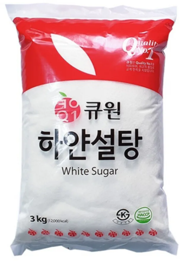 큐원 하얀설탕(정백) 3kg 이미지