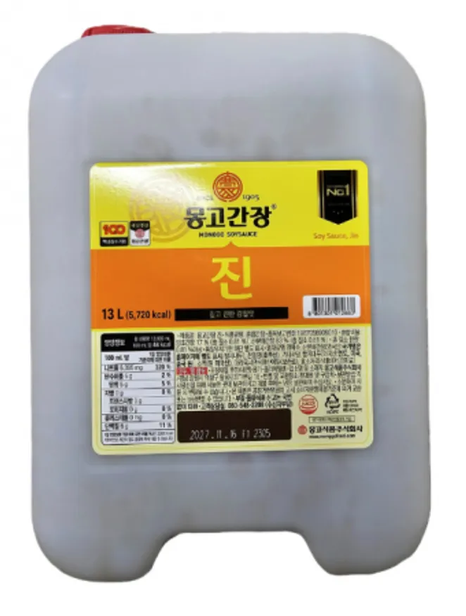 마산몽고 진간장 13L 이미지