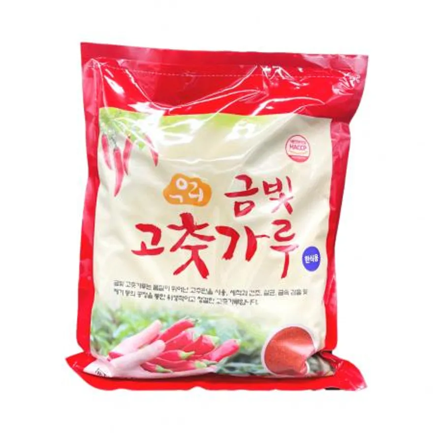 금빛 고춧가루(한식용/수입) 2.5kg 보통 중간입자 이미지