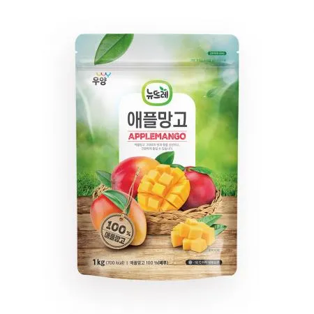 뉴뜨레 냉동 애플망고 청크 페루산 1kg
