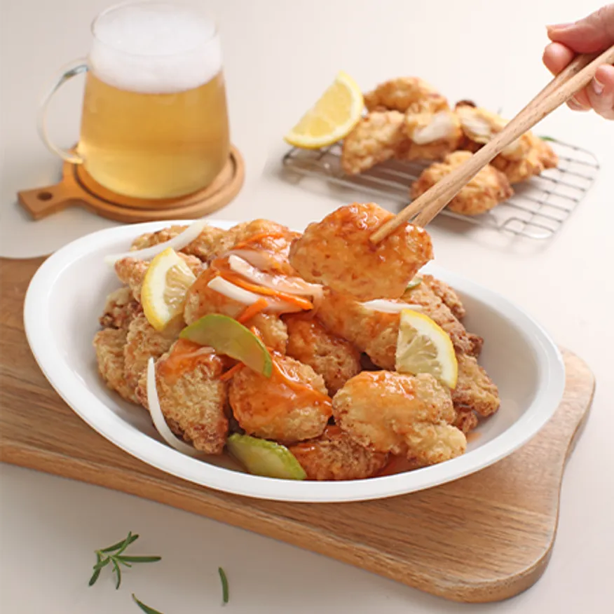 식자대감 닭안심 치킨꿔바로우 고단백 냉동간편식 1kg 이미지