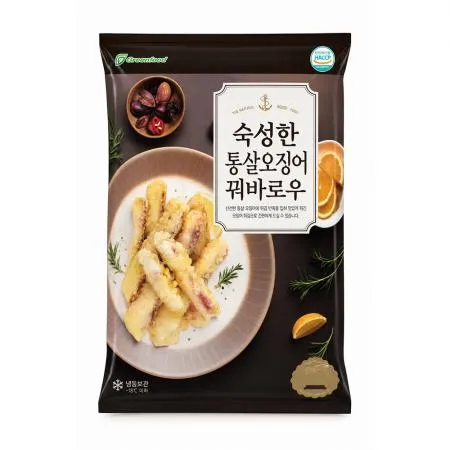 그린푸드 숙성한 통살오징어 꿔바로우 1kg