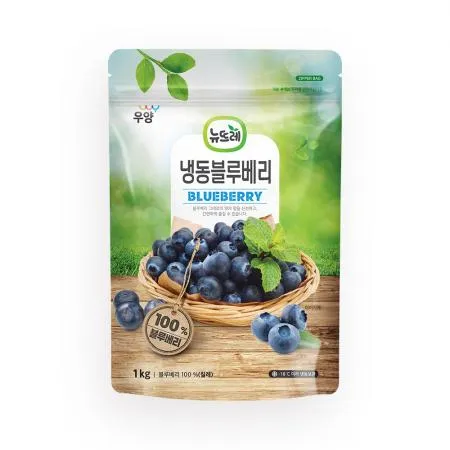 뉴뜨레 냉동 블루베리 칠레산 1kg 