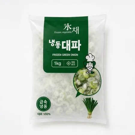 빙채 냉동 대파 슬라이스 1kg