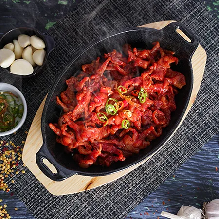 식자대감 무뼈닭발 매운 숯불 뼈없는닭발 250g