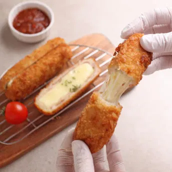 식자대감 롤까스 치즈돈까스 국내산등심 자연치즈 1kg 이미지