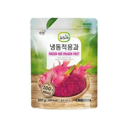 뉴뜨레 냉동 용과다이스 적용과 베트남산 500g