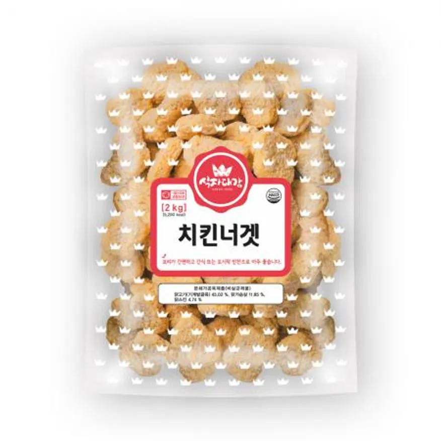 식자대감 치킨너겟 2kg 이미지