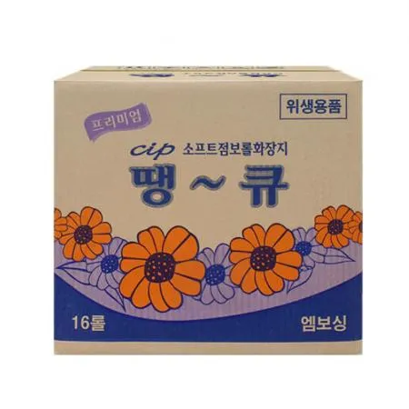 프리미엄 땡큐 엠보싱 점보롤 16롤