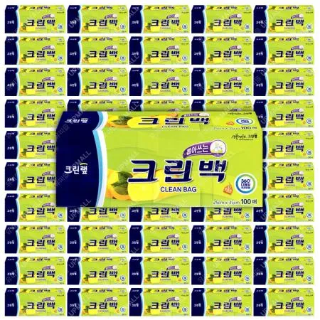 크린랲 뽑아쓰는 크린백 25x35 (중) 100매 x50개