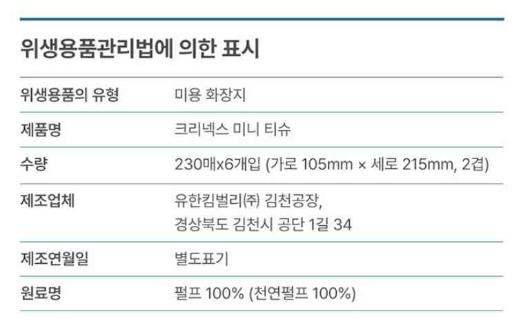 상품정보제공고시