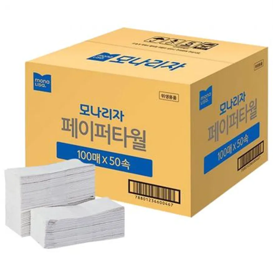 모나리자 페이퍼타올 100매 x50개 이미지