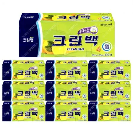 크린랲 뽑아쓰는 크린백 25x35 (중) 100매 x10개