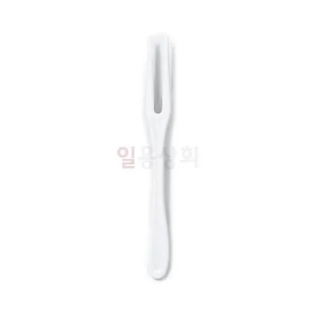두발 미니 포크 CI 벌크포장 1000개 백색
