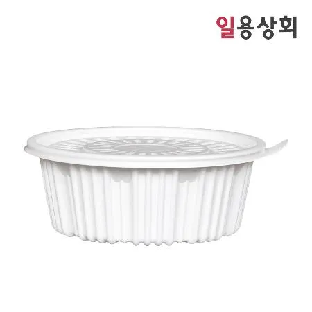 탕용기 FP 220파이 소 100세트 PP 백색