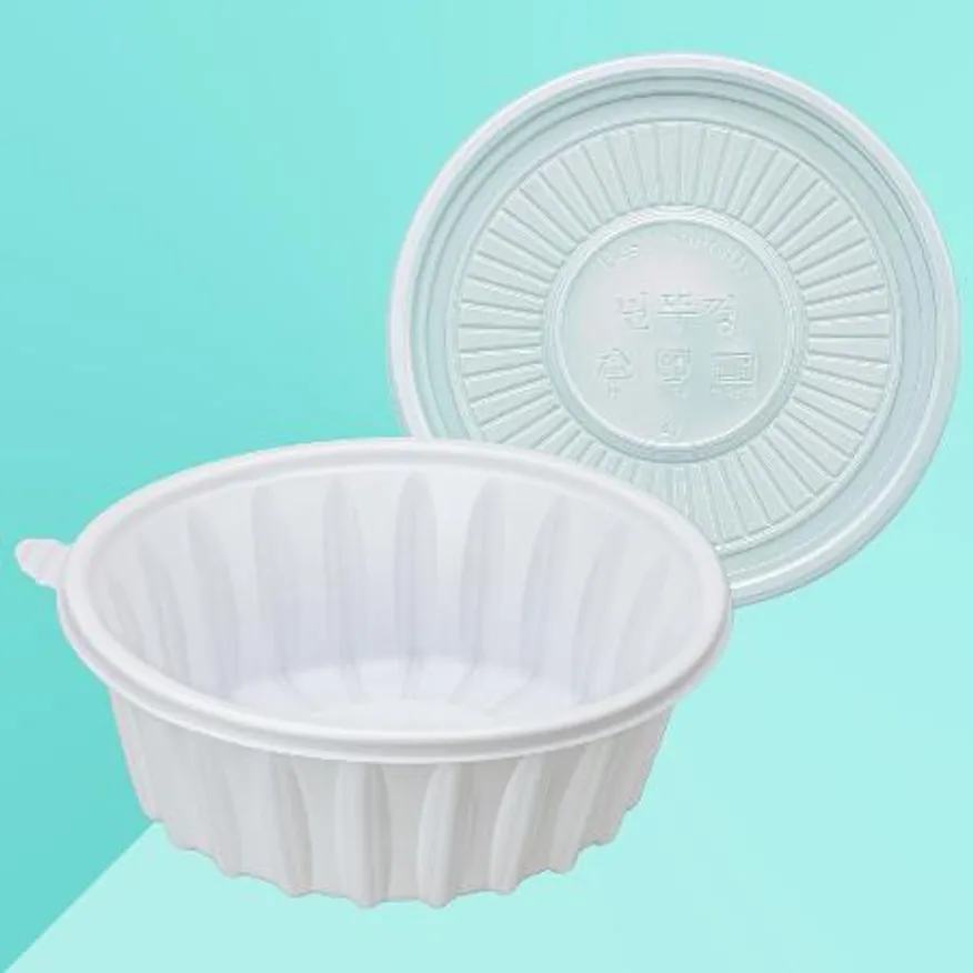 CC 면용기 JH 190파이 소 300세트 백색 이미지