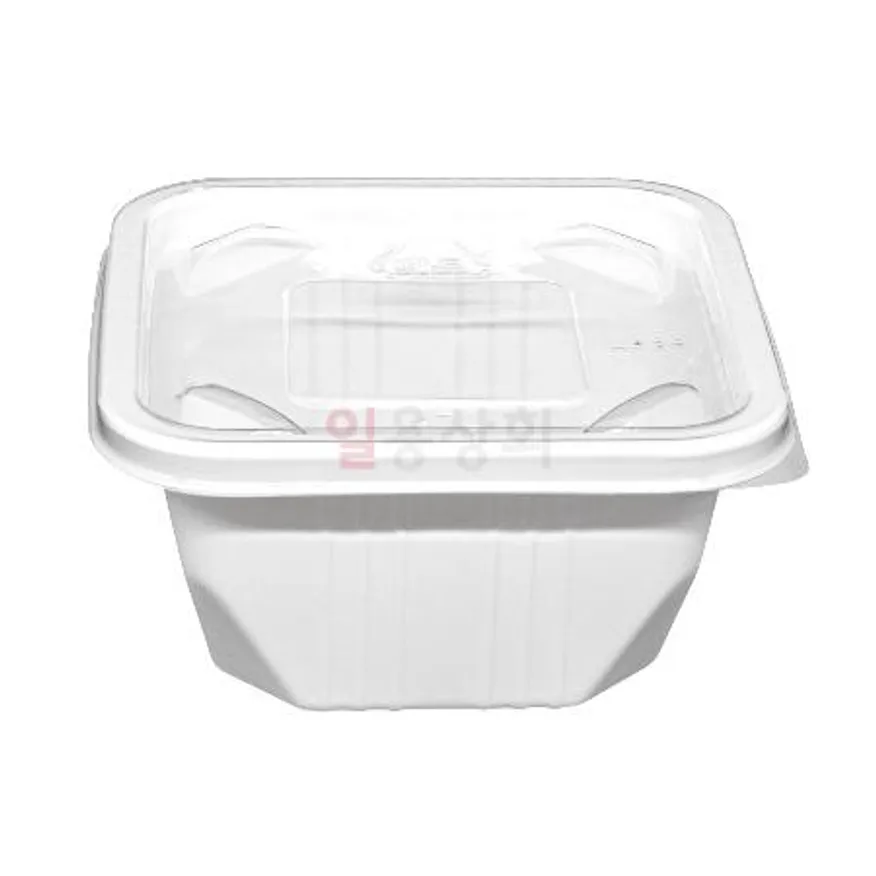 사각 소스용기 JH 125ml 1500세트 백색 이미지