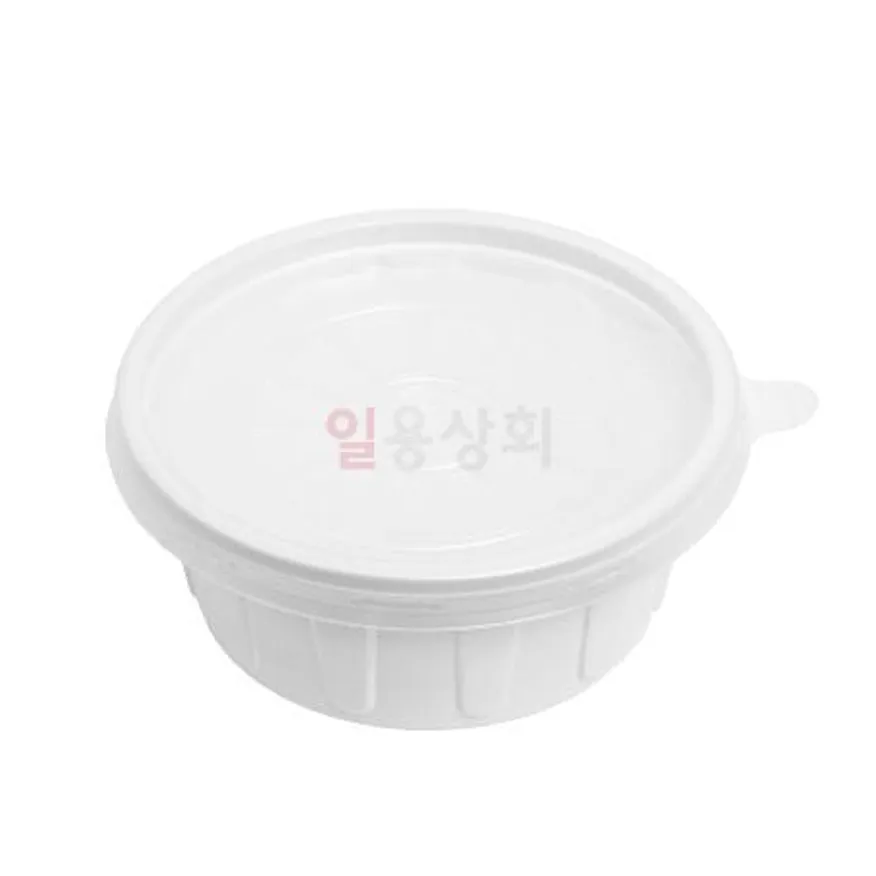 국용기 JH 105파이 소 250ml 300세트 백색 이미지