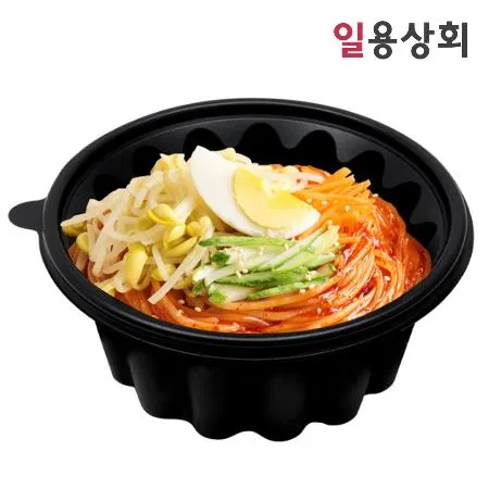 면용기 JH 195파이 대 1400ml 200세트 검정