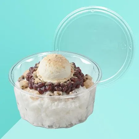 빙수용기세트 FP 125파이 소 투명 1000세트