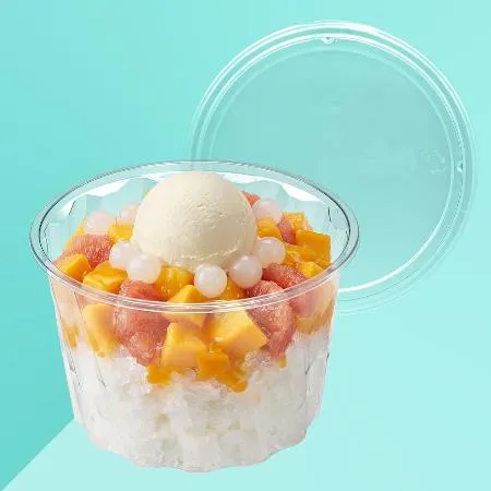 빙수용기세트 FP 125파이 대 투명 1000세트