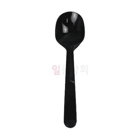 빙수스푼 CI 1매 낱개포장 500개 검정