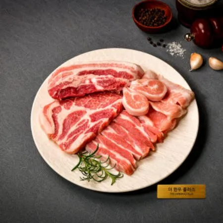 무항생제 한돈 900g 구이용(삼겹,목살,특수 각각300g)