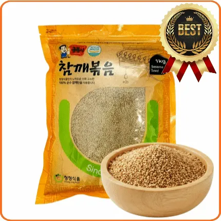 ★공산 핫★ 볶음참깨 (정성식품 / 인도산) 1kg