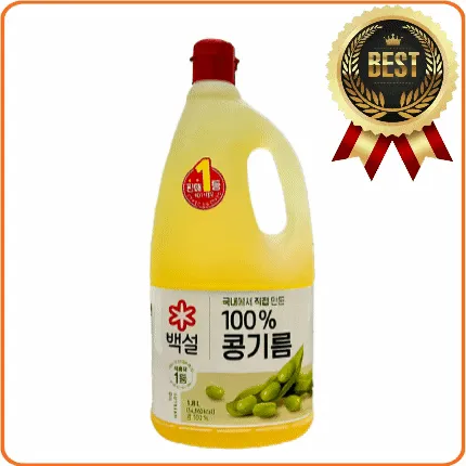 ★공산 핫★ CJ제일제당 백설 콩기름 (식용유) 1.8L