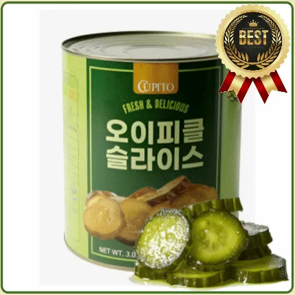 ★공산 핫★ 오이피클 슬라이스 (큐피토 / 참맛피클 교차 출고)  3kg